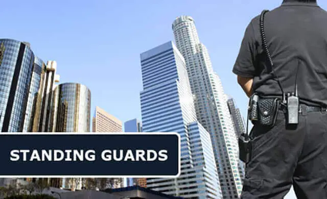 Professional Private Security Guards Uniformed Standing Guards Officers San Bernardino